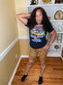 Got it | best biker shorts Leopard golden mustard/black
